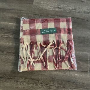 Uber Eats x Starbucks Plaid Scarf